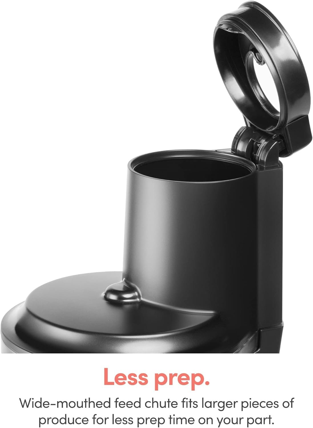 nutribullet Slow Juicer, Slow Masticating Juicer Machine, Easy to Clean, Quiet Motor & Reverse Function, BPA-Free, Cold Press Juicer with Brush, 150 Watts, Charcoal Black, NBJ50300, 24-oz - Image 4