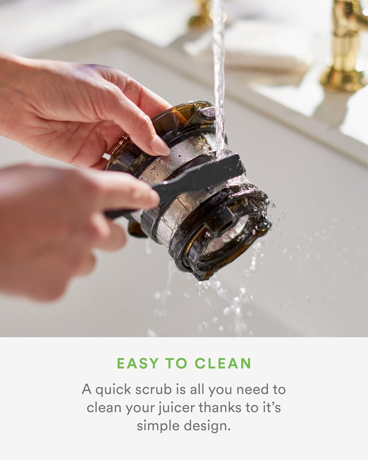 Nama J2 Cold Press Juicer – Self Feeding for Hands-Free Operation with Wide Mouth Hopper for Whole Recipe Loading, Zero Waste Masticating Juicer For More Juice, Less Pulp – Easy Cleanup & Assembly - Image 7