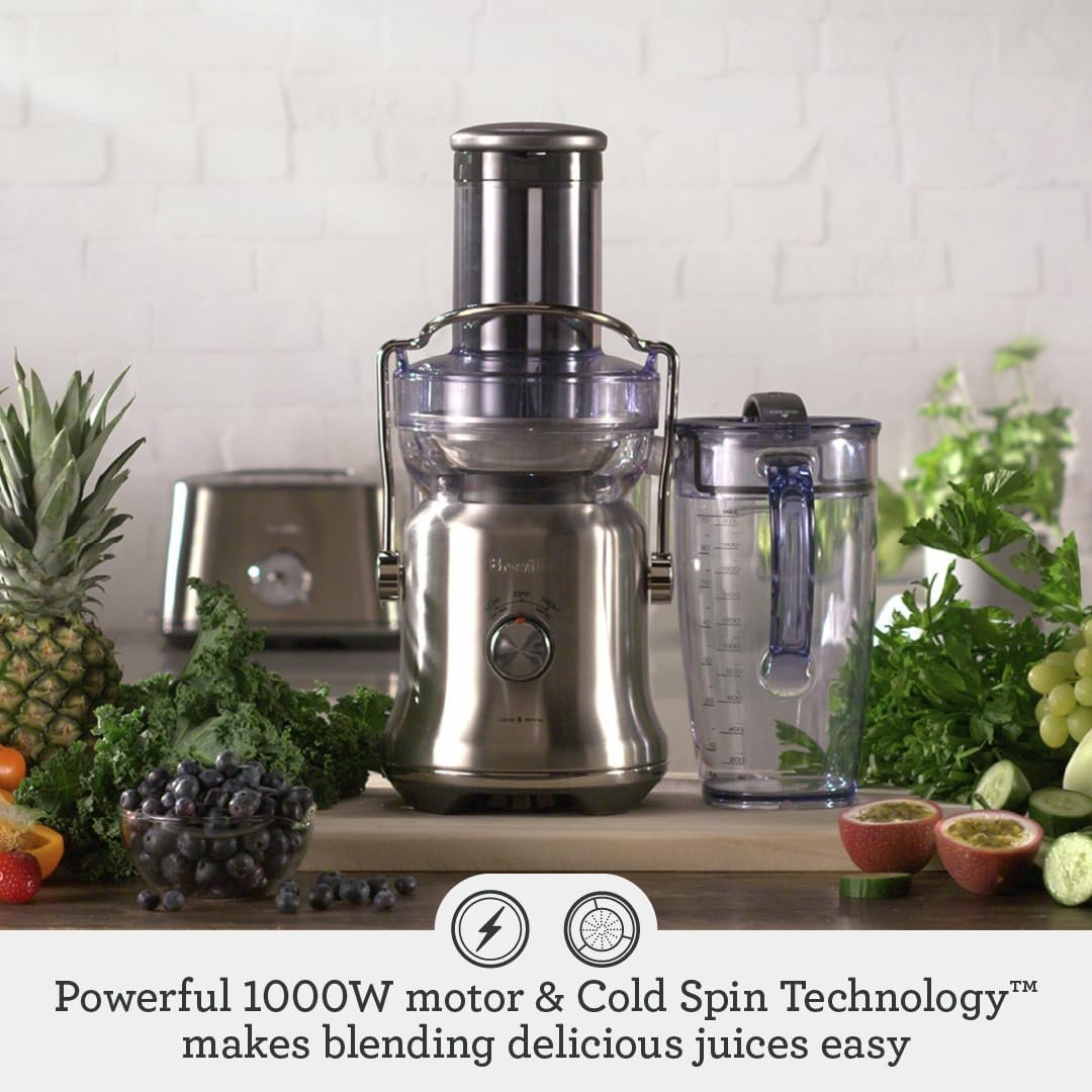 Breville Juice Fountain Cold Plus BJE530BSS, Brushed Stainless Steel - Image 3