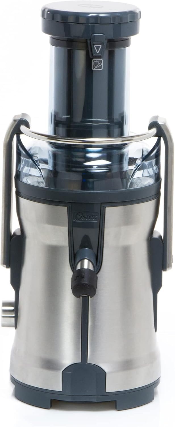 Oster Easy-to-Clean Professional Juicer, Stainless Steel Juice Extractor, Auto-Clean Technology, XL Capacity, Gray - Image 7