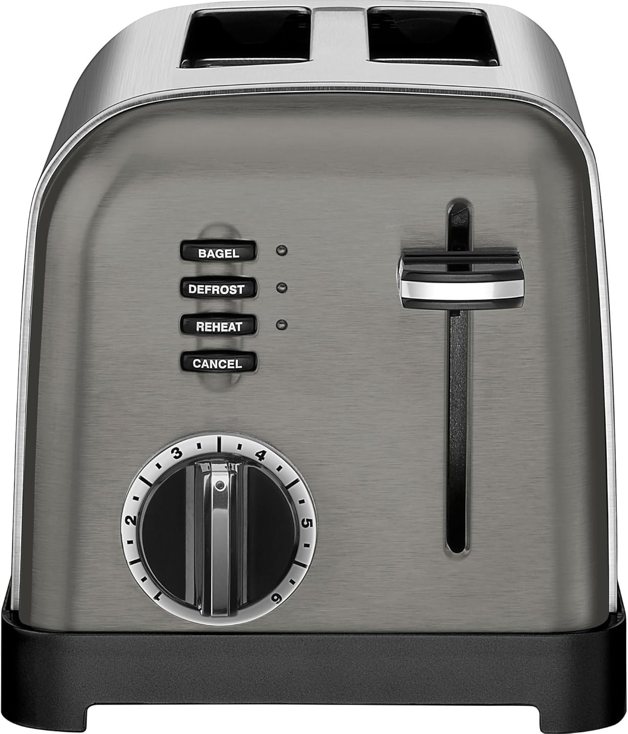 Cuisinart CPT-160BKS 2-Slice Metal Classic Toaster, Stainless Steel/Black - Image 4