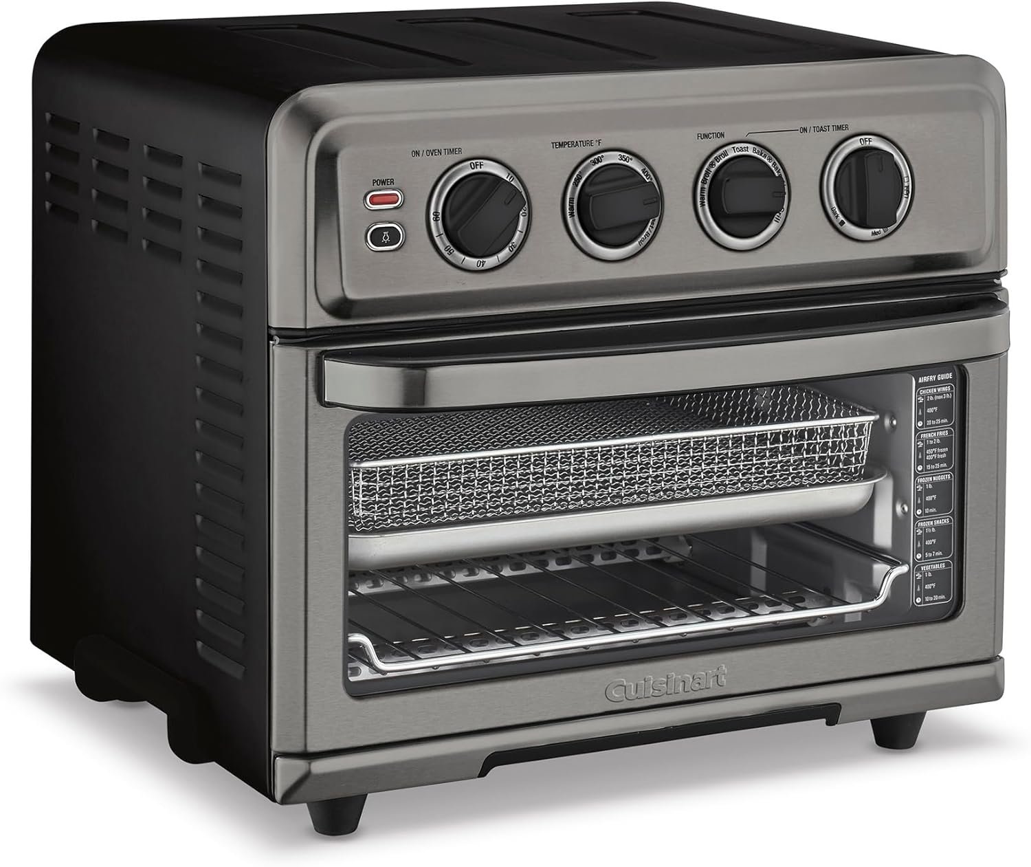Cuisinart TOA-70BKS AirFryer Oven with Grill,Black - Image 2