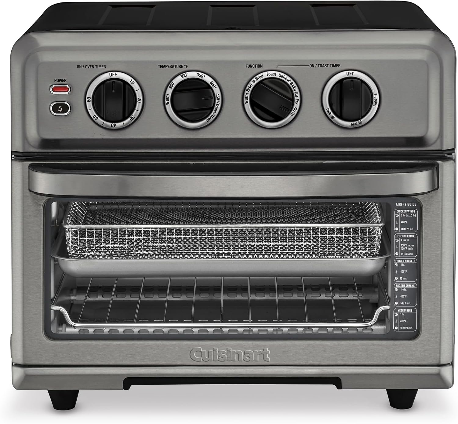 Cuisinart TOA-70BKS AirFryer Oven with Grill,Black - Image 3